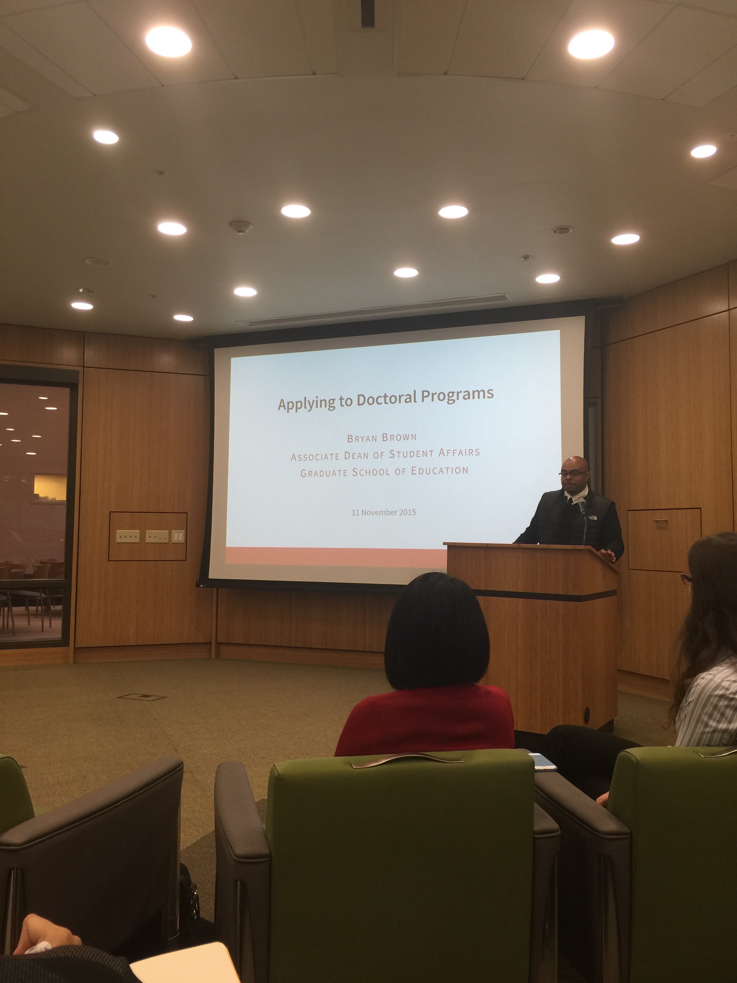 PhD information session