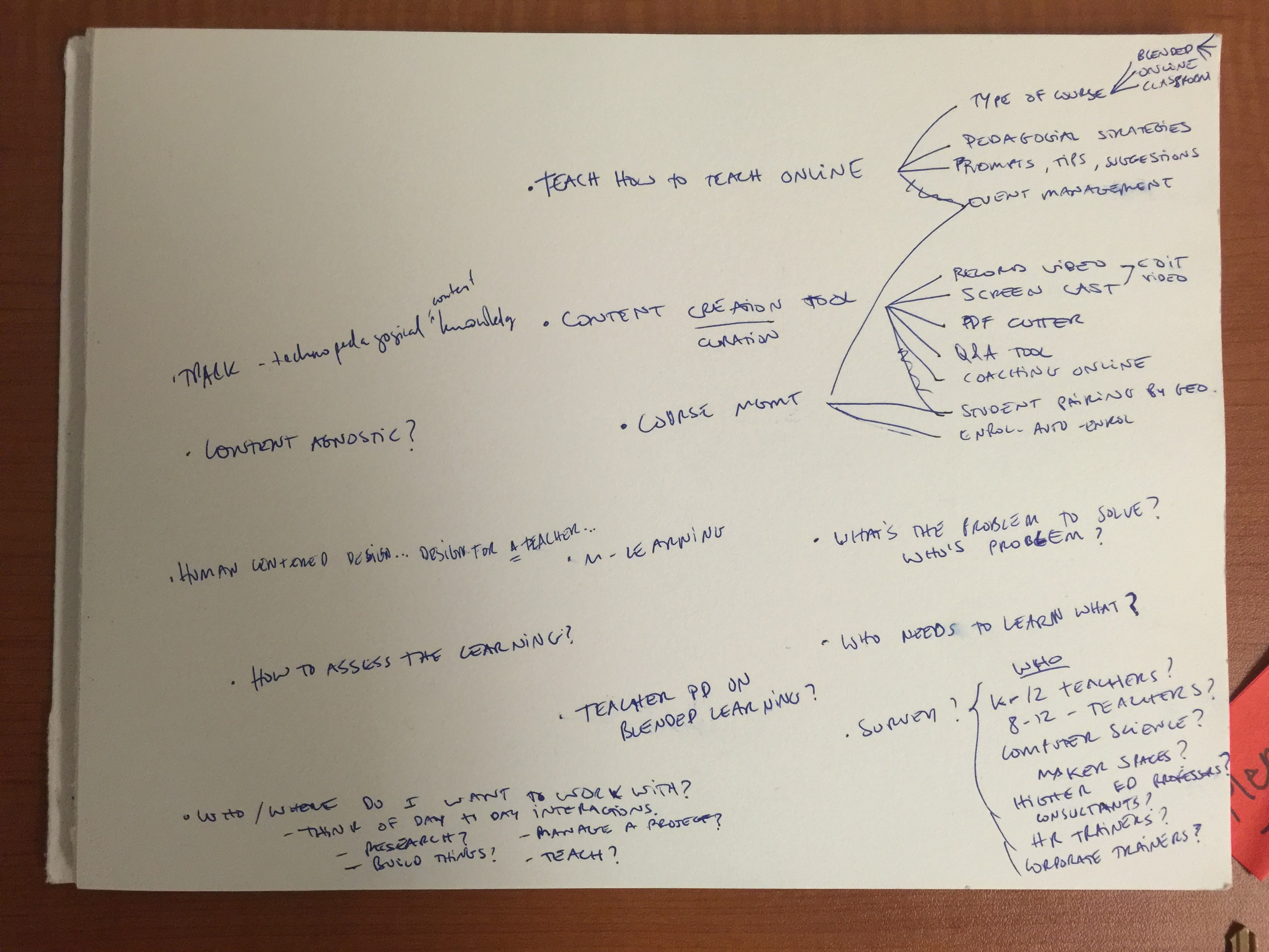 LDT Seminar - Master's Project Brainstorm