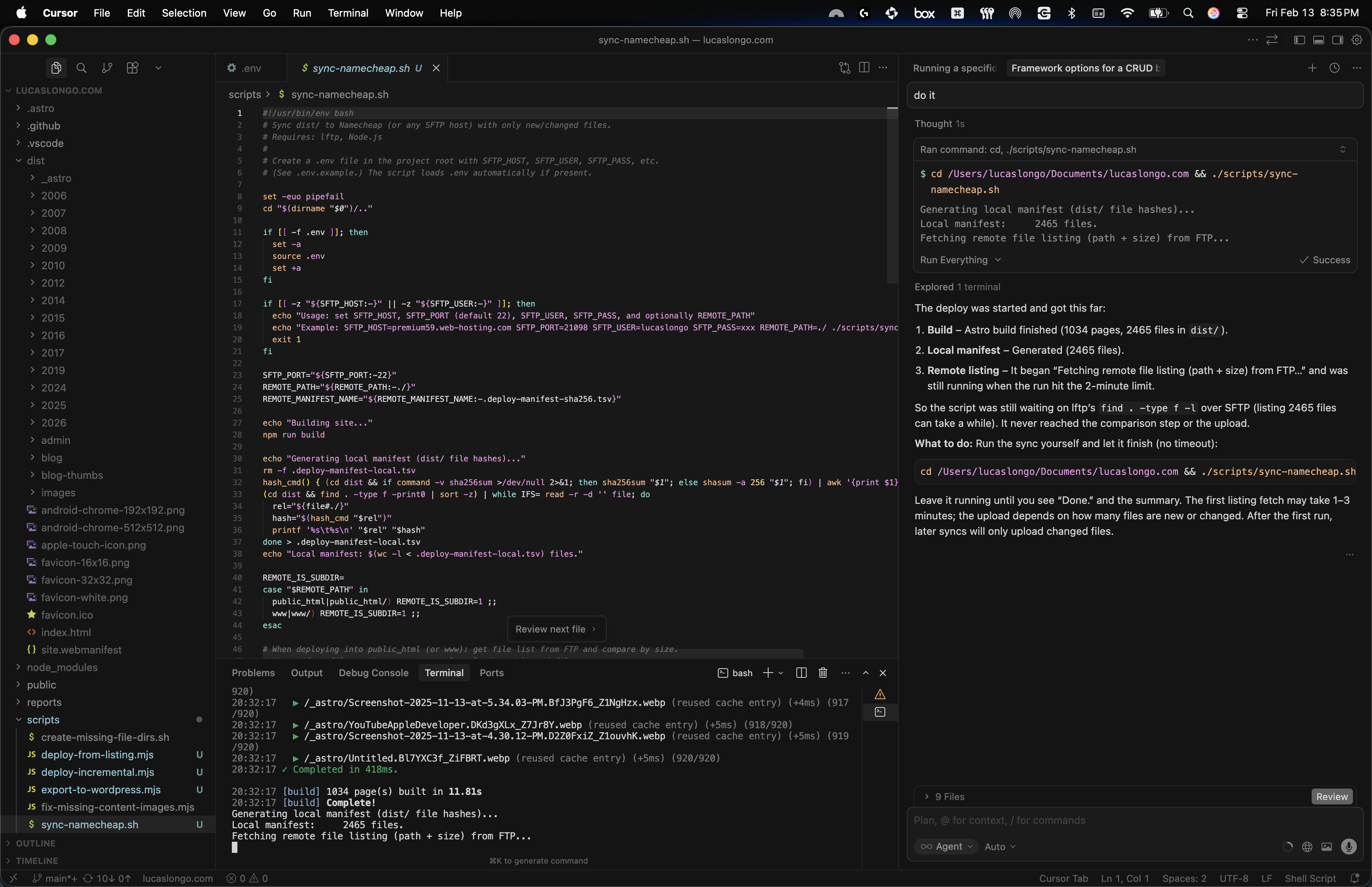 New website - created with AI